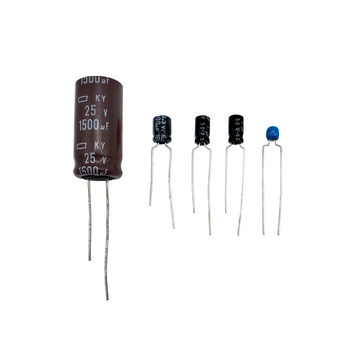 Capacitor replacement kit for Nintendo NES Top Loader motherboard NES-001 | ZedLabz