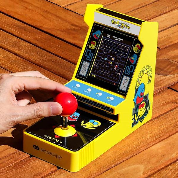 Pac-Man Joystick Player portable mini arcade with 3.5" screen | My Arcade - 1