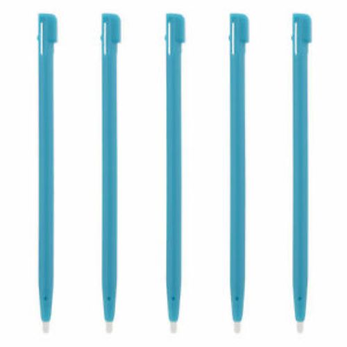 Stylus for DSi Nintendo Original small touch Pen slot in set - 5 pack turquoise | ZedLabz