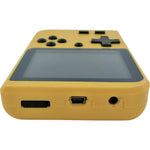 Retro Mini handheld video game console built in 777 classic games - Yellow | ZedLabz