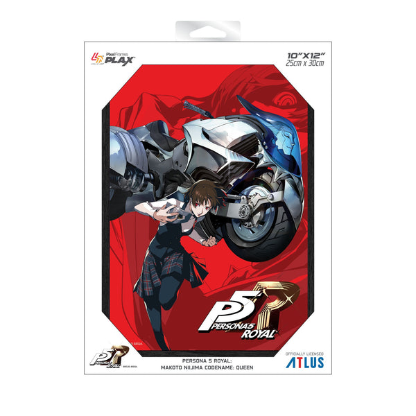 Persona 5 Royal Queen Plax lenticular frame wall art officially licensed 10"x12" inch (25x30cm) | Pixel Frames