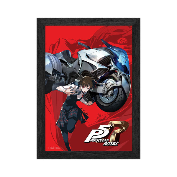 Persona 5 Royal Queen Plax lenticular frame wall art officially licensed 10"x12" inch (25x30cm) | Pixel Frames