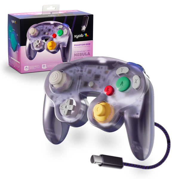 Phantom GCC V2 wired controller for Nintendo GameCube (PhobGCC) - Nebula Edition | XYAB - 1