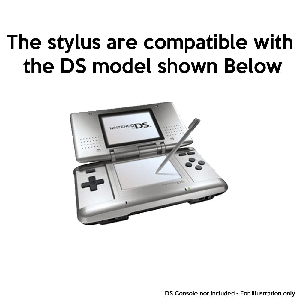 Plastic Stylus For Nintendo DS - 5 Pack White | ZedLabz - 3