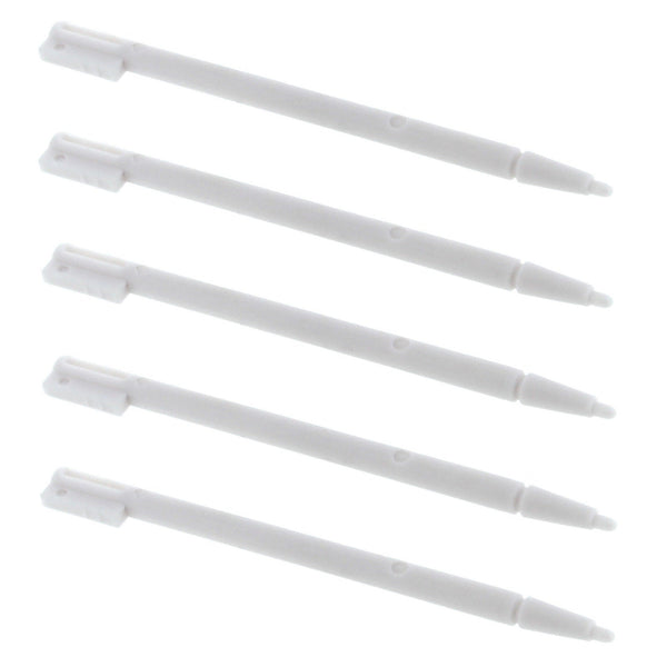 Plastic Stylus For Nintendo DS - 5 Pack White | ZedLabz 