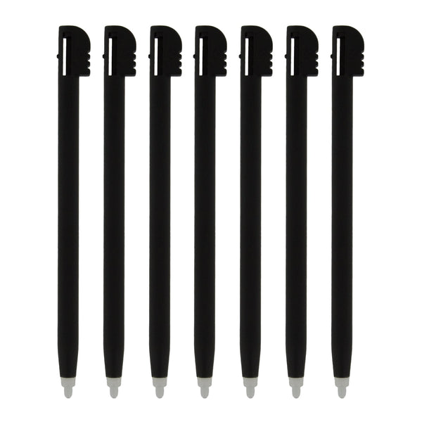 Plastic Stylus For Nintendo DS Lite - 7 Pack Black | ZedLabz