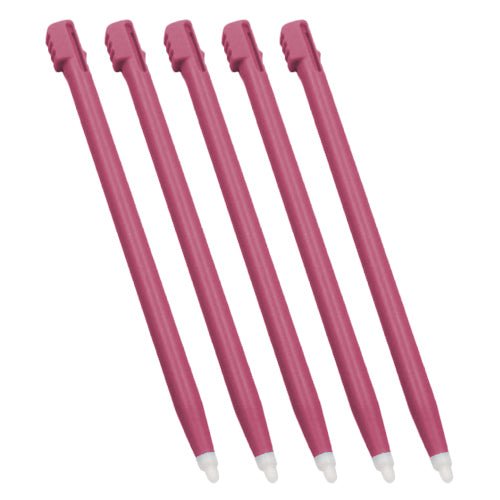 Plastic Stylus For Nintendo DSi - 5 Pack Hot Pink | ZedLabz 
