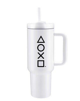 PlayStation symbols stainless steel tumbler 40oz 1200ml | Pyramid
