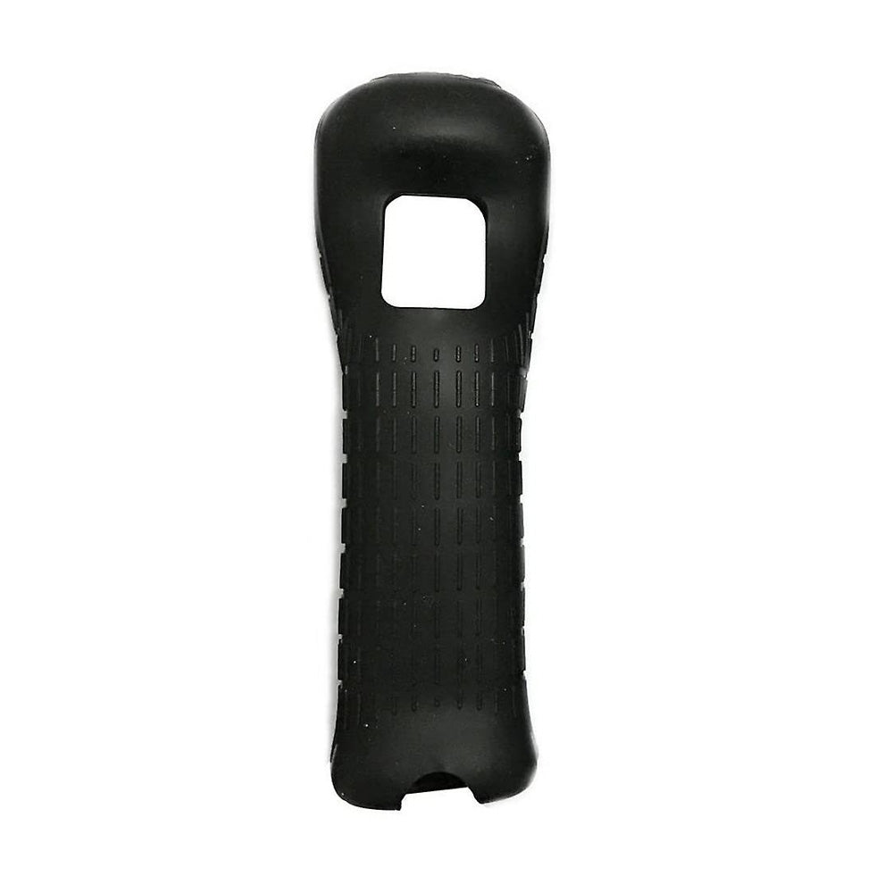 Silicone case for Nintendo Wii Remote controller (non Motion Plus) - Black | XYAB