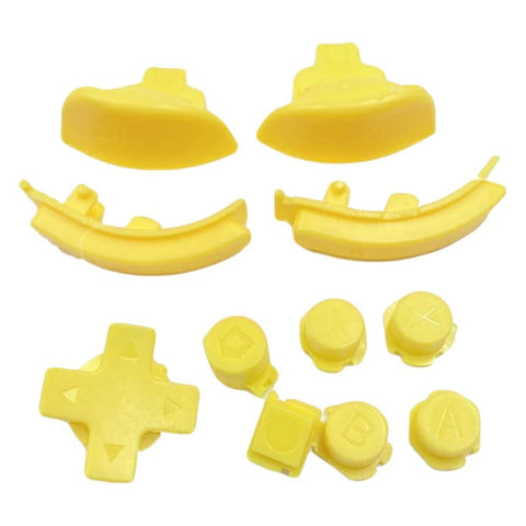 Replacement Button Set For Nintendo Switch Lite - Yellow | ZedLabz