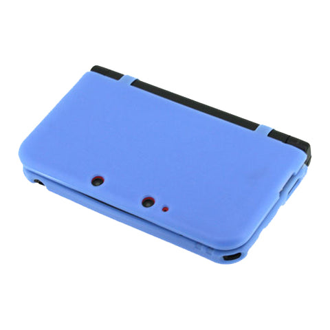 ZedLabz soft silicone cover protective case skin bumper for Nintendo 3DS XL - light blue