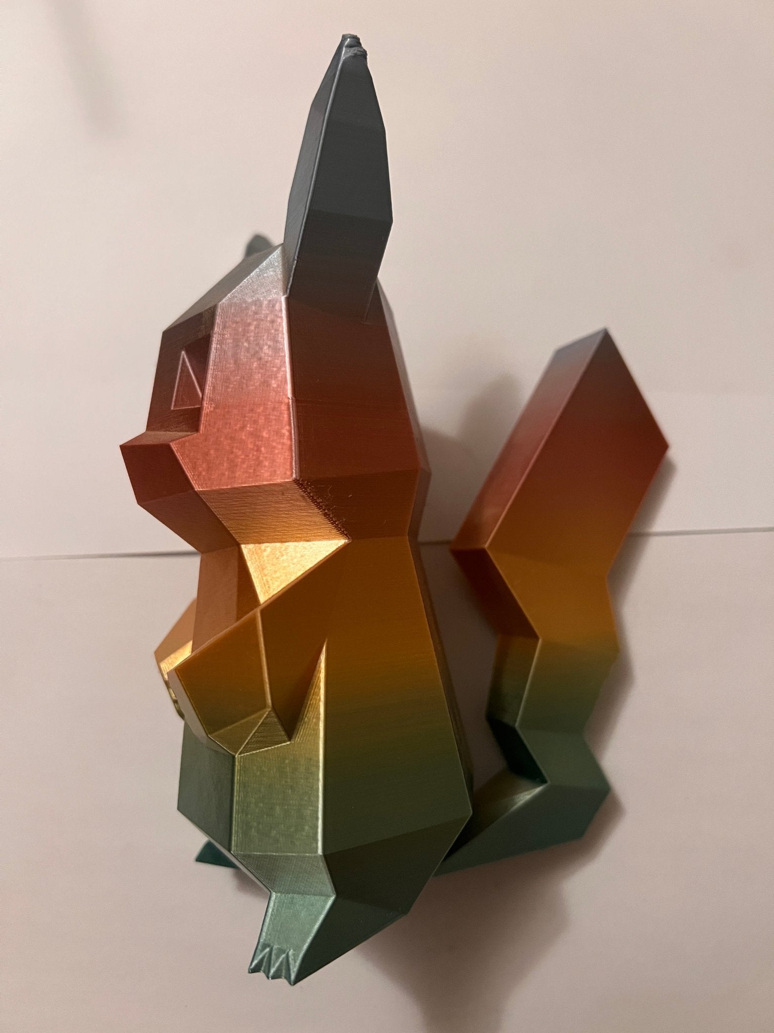 Pokemon style multi coloured 3D printed figure approx 16CM tall - seconds | ZedLabz - 2