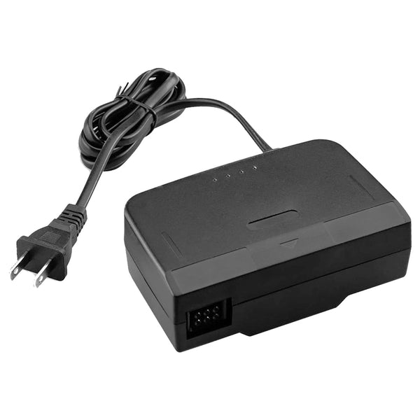 Power supply for Nintendo 64 N64 NUS-002 US Plug - Black | ZedLabz