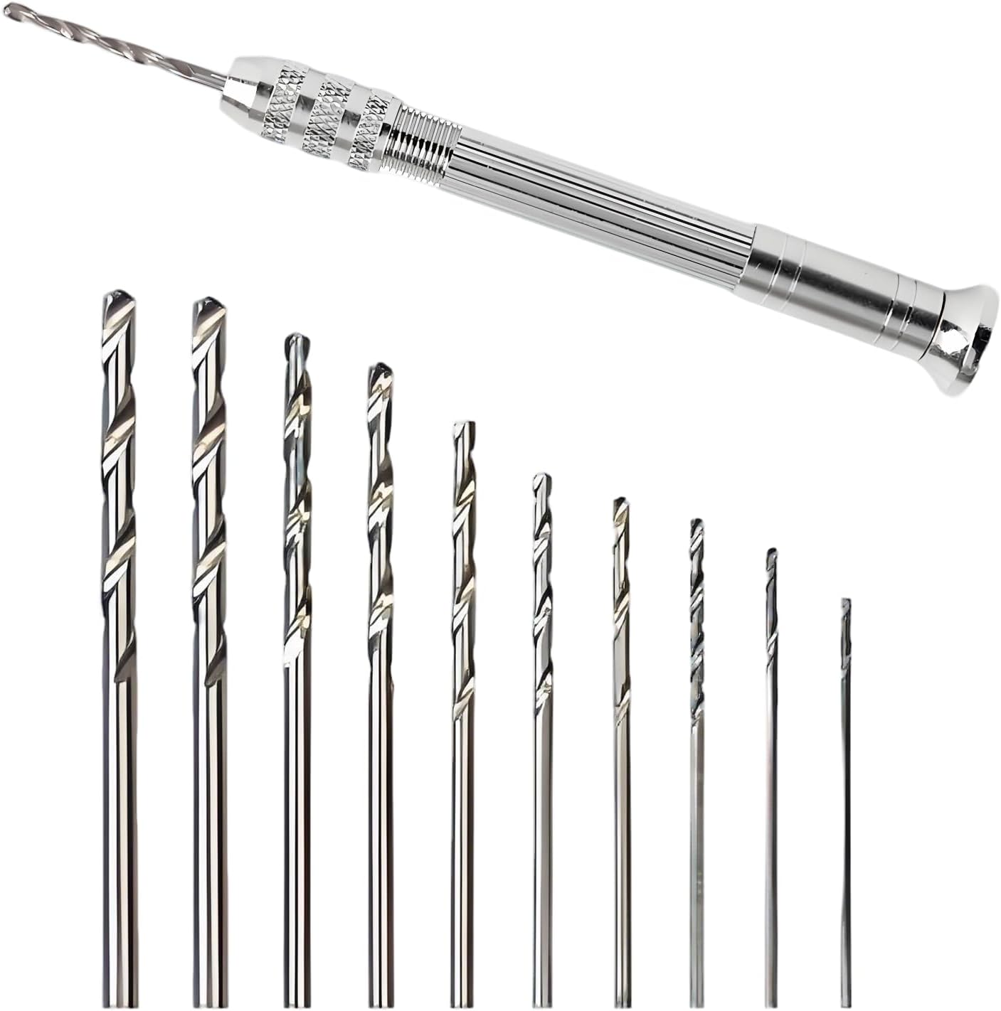 Precision mini hand drill and bits 0.5-3mm for USB, Audio or video out port hole mods | ZedLabz - 1