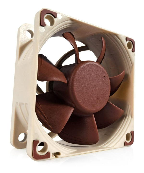 Premium cooling fan NF-A6x25 FLX 12V 60x25mm 3 pin retail pack idea for retro games consoles such OG Xbox | Noctua