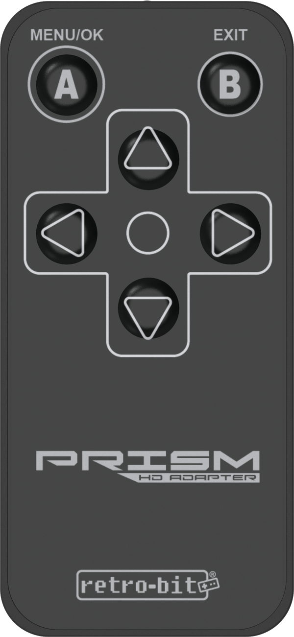 Prism HDMI out TV adapter for Nintendo Gamecube firmware updatable with remote control | Retro-bit