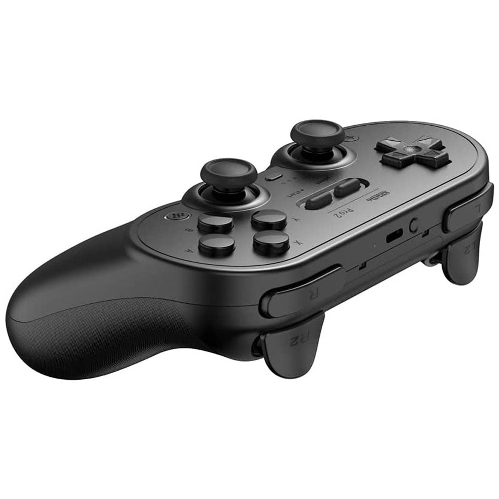 Pro 2 Bluetooth gamepad controller for Switch, PC, macOS, Android, Steam & Raspberry Pi - Black edition | 8bitdo - 3