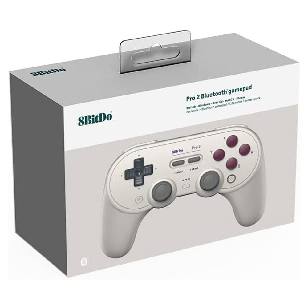 Pro 2 Controller for Switch, PC, MacOS, Steam deck, Android, Pi - G Classic Edition | 8BitDo - 7