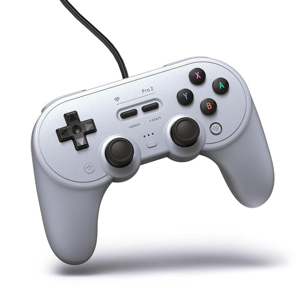 Pro 2 wired USB controller for Switch, Windows & Raspberry Pi - Grey Edition | 8BitDo - 1