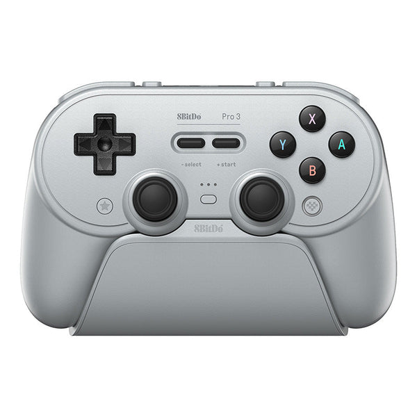 Pro 3 Bluetooth & 2.4G controller with TMR sticks for Switch, Switch 2, Windows & Android - Grey Edition | 8BitDo - 1