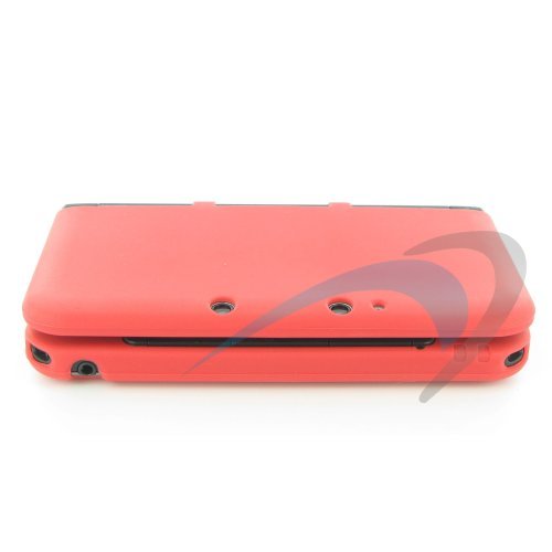Protective case for 3DS XL LL Nintendo console soft silicone gel skin cover – Red | ZedLabz - 13
