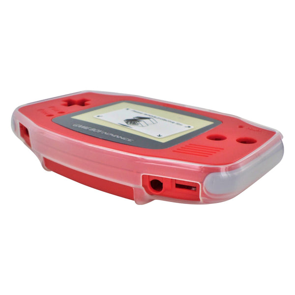 Protective case for Nintendo Game Boy Advance Console TPU - Clear White | ZedLabz