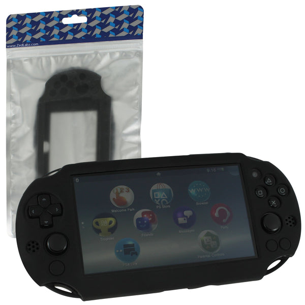 Protective case for Sony PS Vita 2000 Slim console SC-1 soft silicone skin protector cover bumper case | ZedLabz