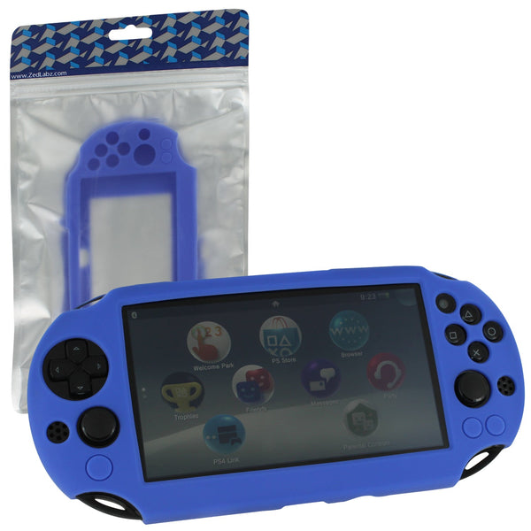 Protective case for Sony PS Vita 2000 Slim console SC-1 soft silicone skin protector cover bumper case | ZedLabz