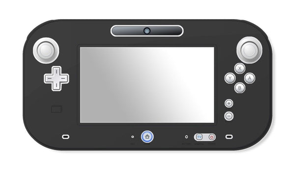 Protective case for Wii U gamepad Nintendo silicone cover - smoke black | ZedLabz