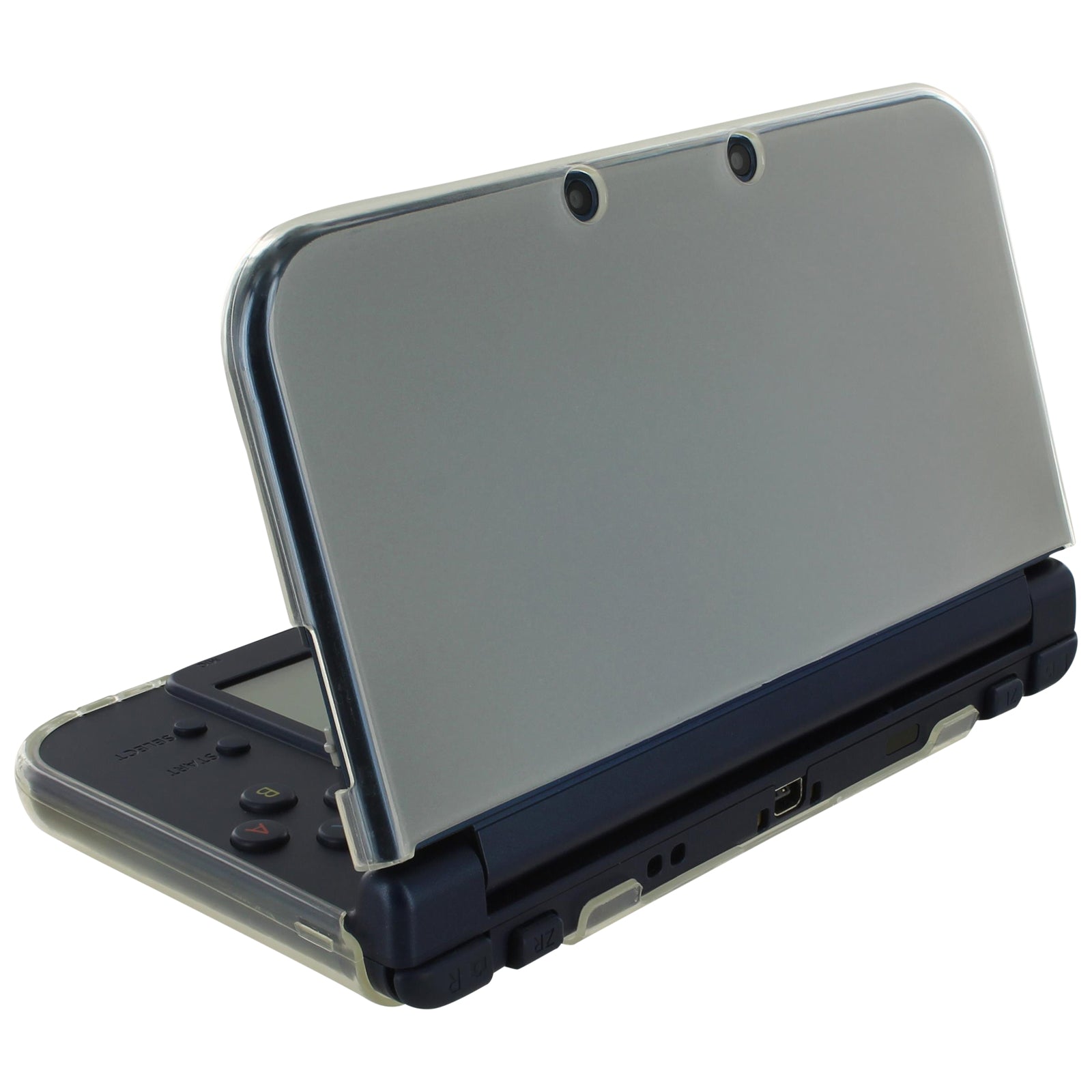 Protective cover for New 3DS XL Nintendo console soft gel case TPU armour – Frosted clear | ZedLabz - 3