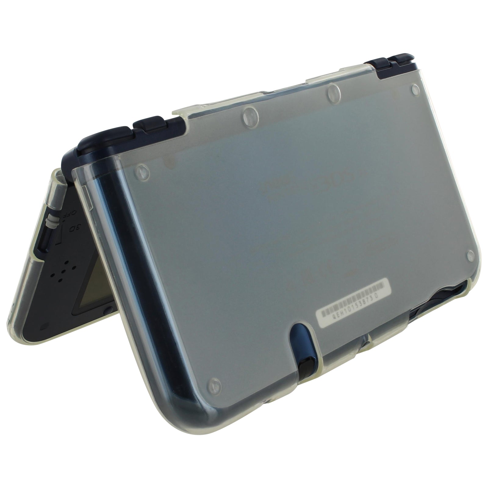Protective cover for New 3DS XL Nintendo console soft gel case TPU armour – Frosted clear | ZedLabz - 5