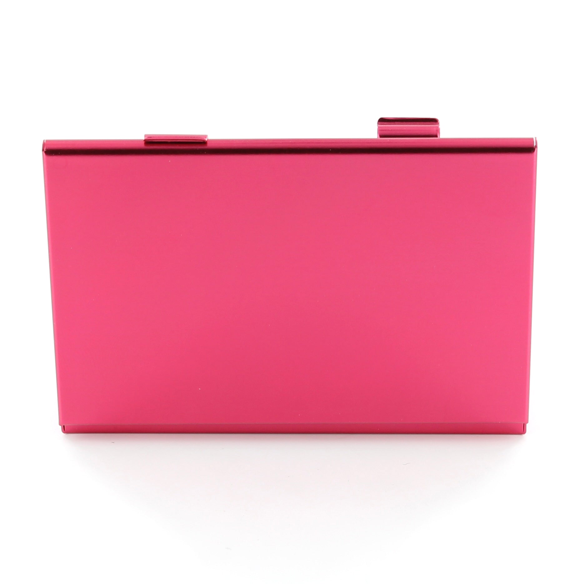 Protective holder for SD SDHC memory card case Aluminium Metal - Pink | ZedLabz - 4