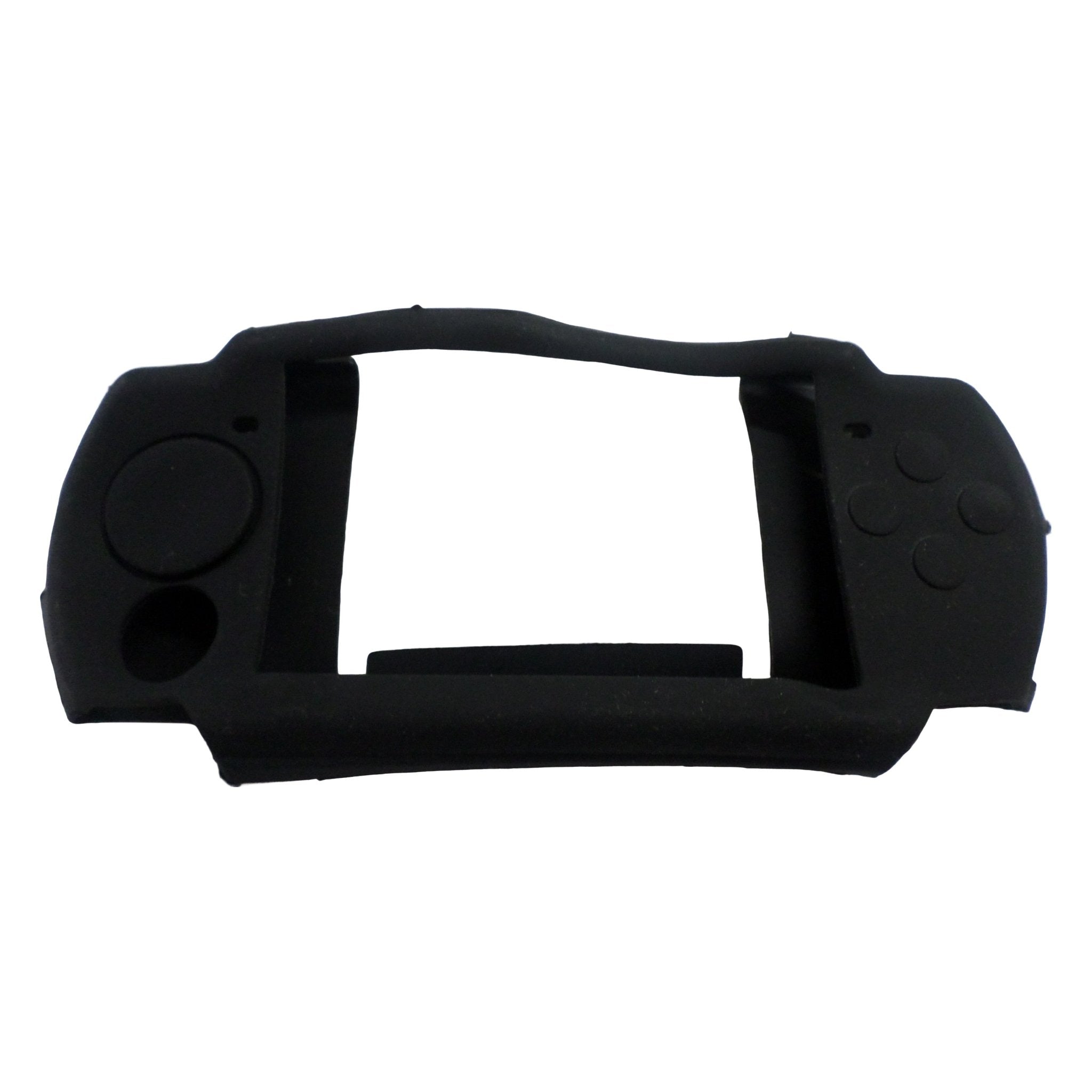 Protective skin for PSP 2000 Sony console protective silicone cover bumper case - Black | ZedLabz - 1