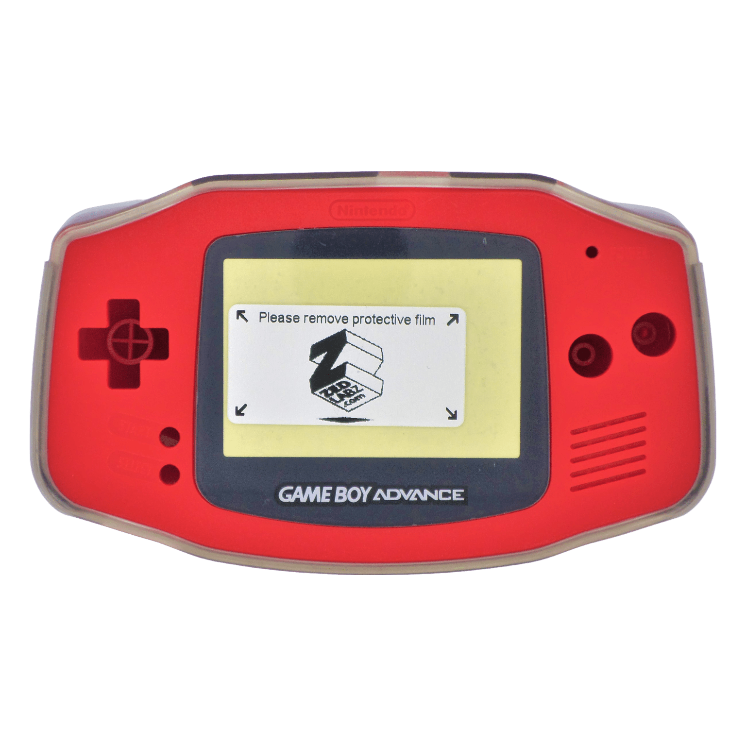 Protective TPU case for Nintendo Game Boy Advance Console - Clear Grey | ZedLabz - 7