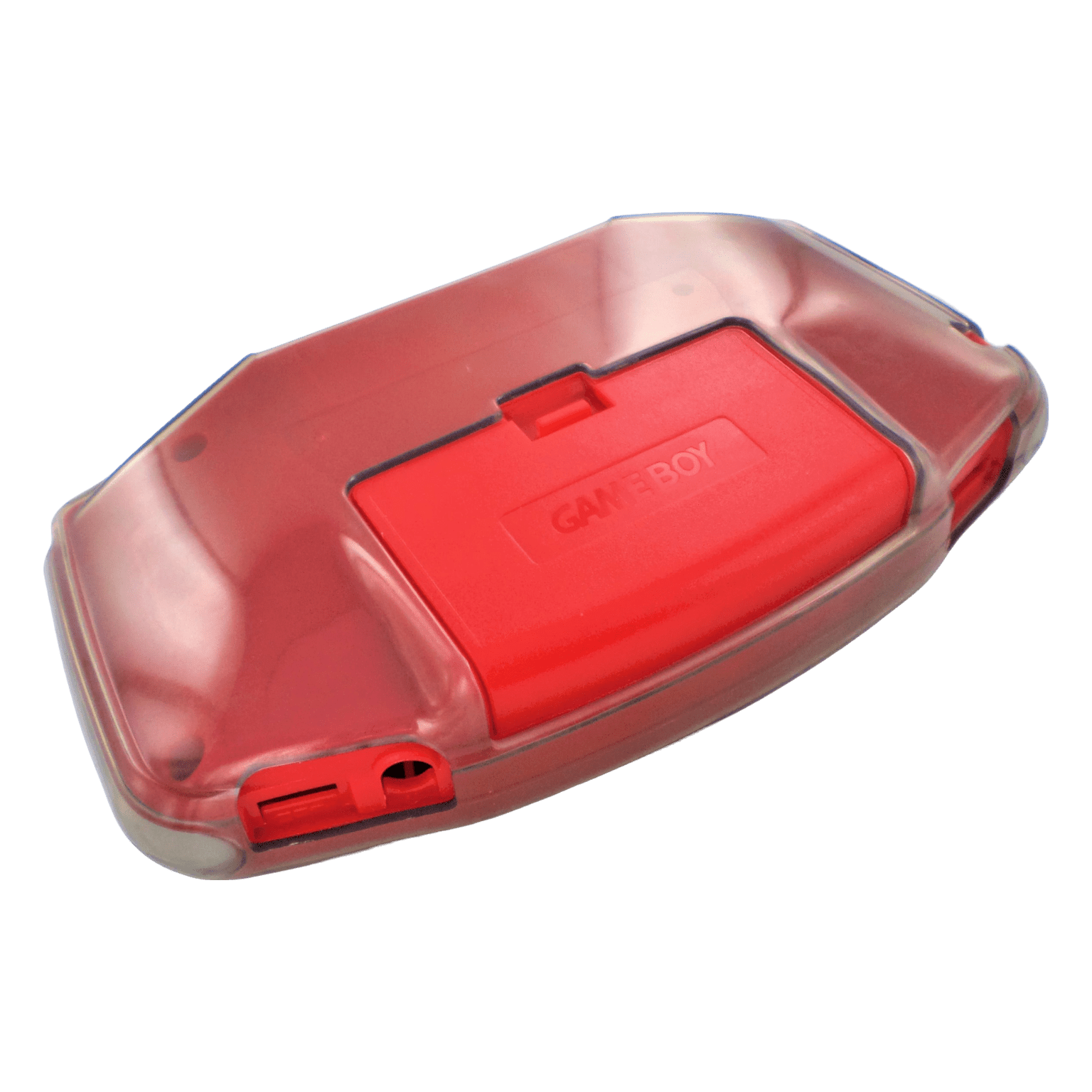 Protective TPU case for Nintendo Game Boy Advance Console - Clear Grey | ZedLabz - 6