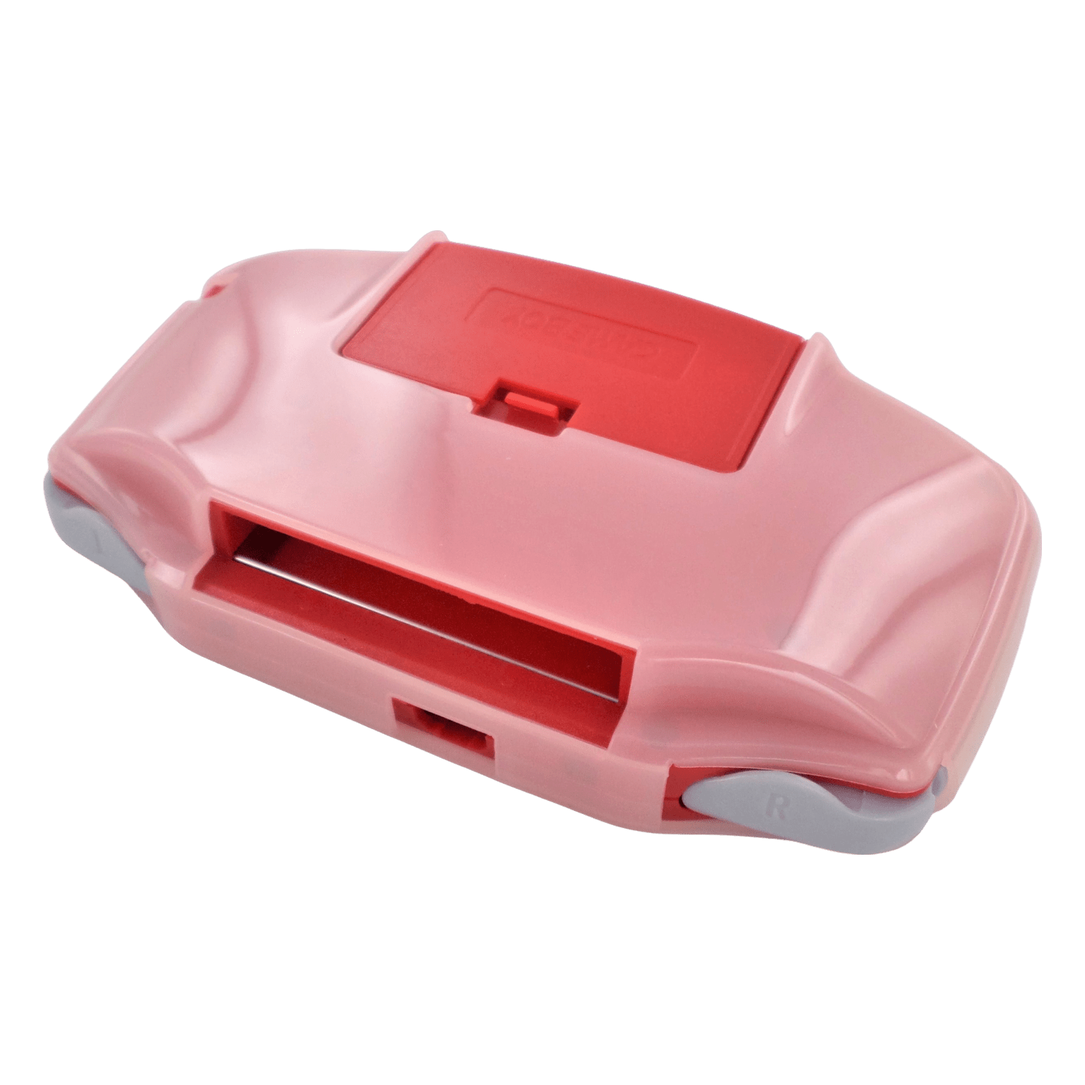 Protective TPU case for Nintendo Game Boy Advance Console - Pale Pink | ZedLabz - 3