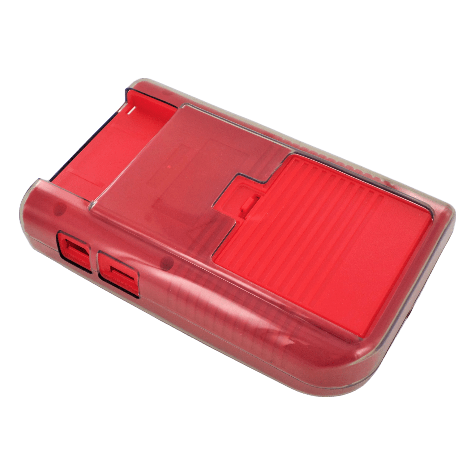 Protective TPU case for Nintendo Game Boy DMG - 01 Console - Clear Black | ZedLabz - 4