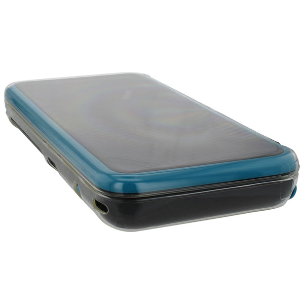 Protector case for Nintendo 2DS XL flexi gel TPU cover – Clear REFURB | ZedLabz