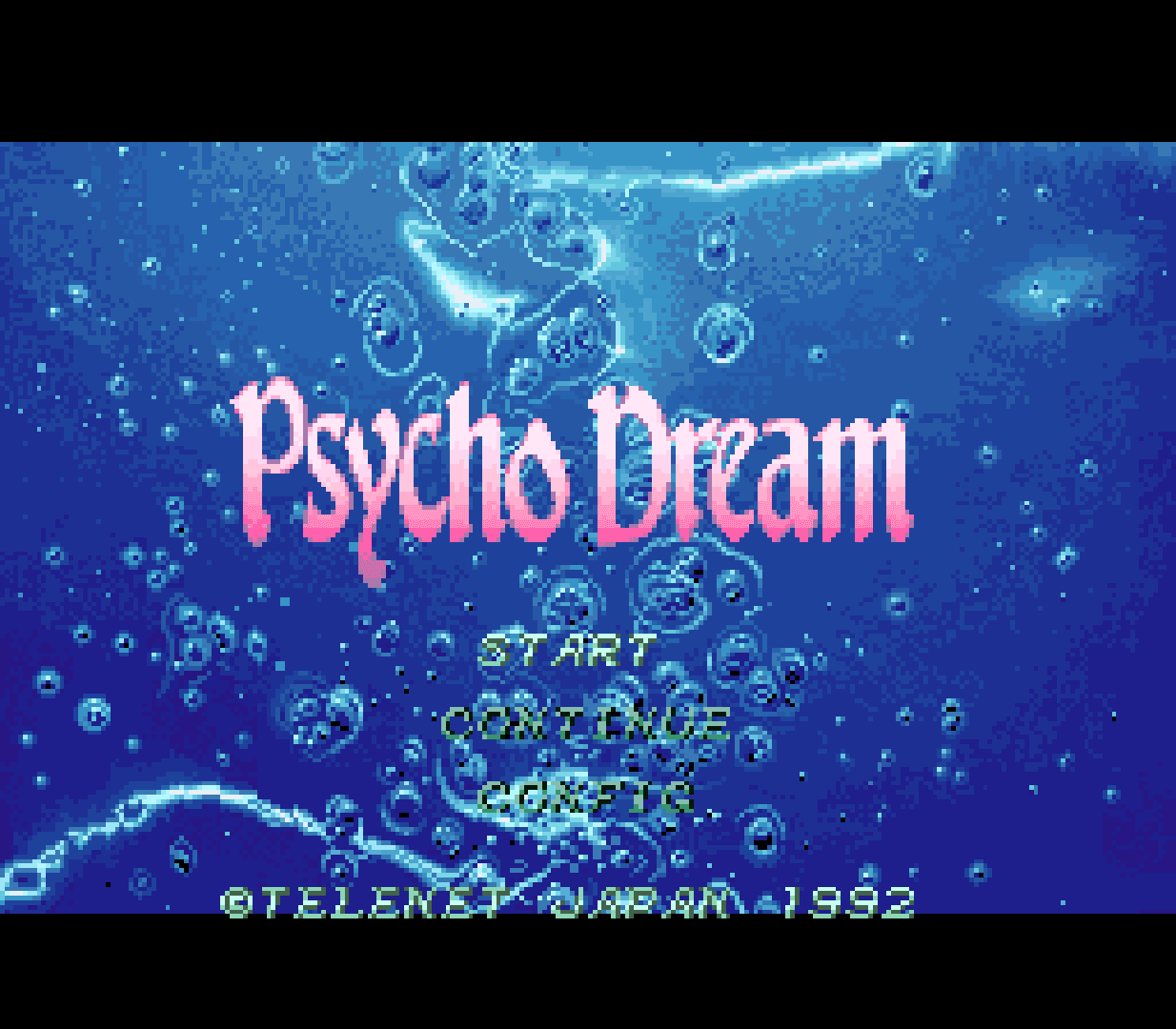 Psycho Dream for Super Nintendo SNES (PAL region) - PRE ORDER | Retro - bit - 13