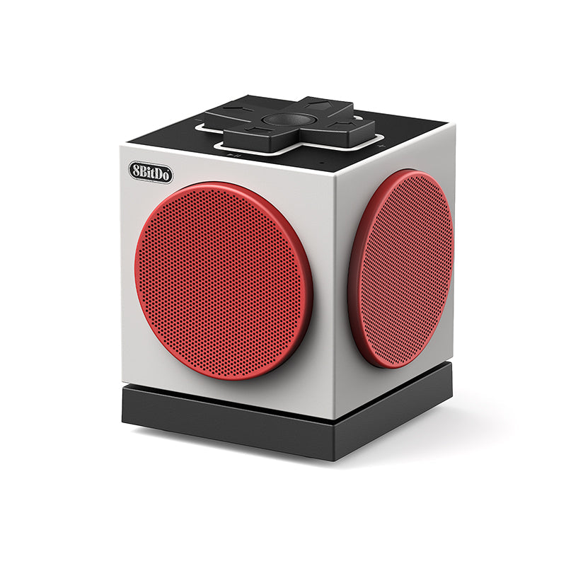 Retro Cube 2 Bluetooth speaker with charging dock - N Edition | 8BitDo