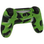 Silicone Grip Cover Skin For Sony PS4 Controllers - Camo Green | ZedLabz