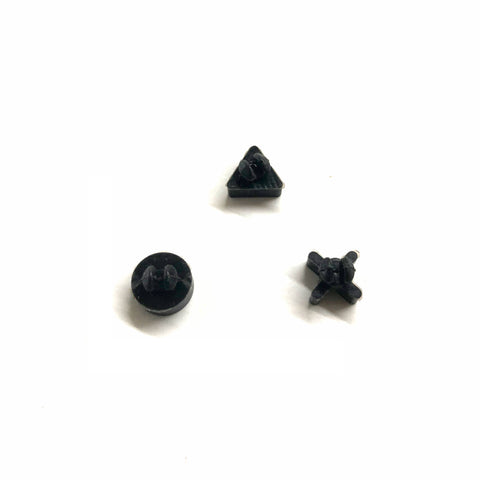 Replacement rubber feet for Sony PS4 Slim console PlayStation 4 - black