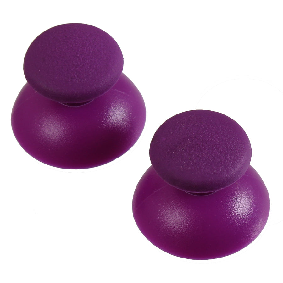 Thumbsticks for Sony PS3 controllers analog rubber convex replacement - 2 pack purple | ZedLabz