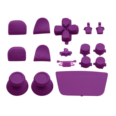 Full Button Set For Sony PS5 Controllers - Purple | ZedLabz