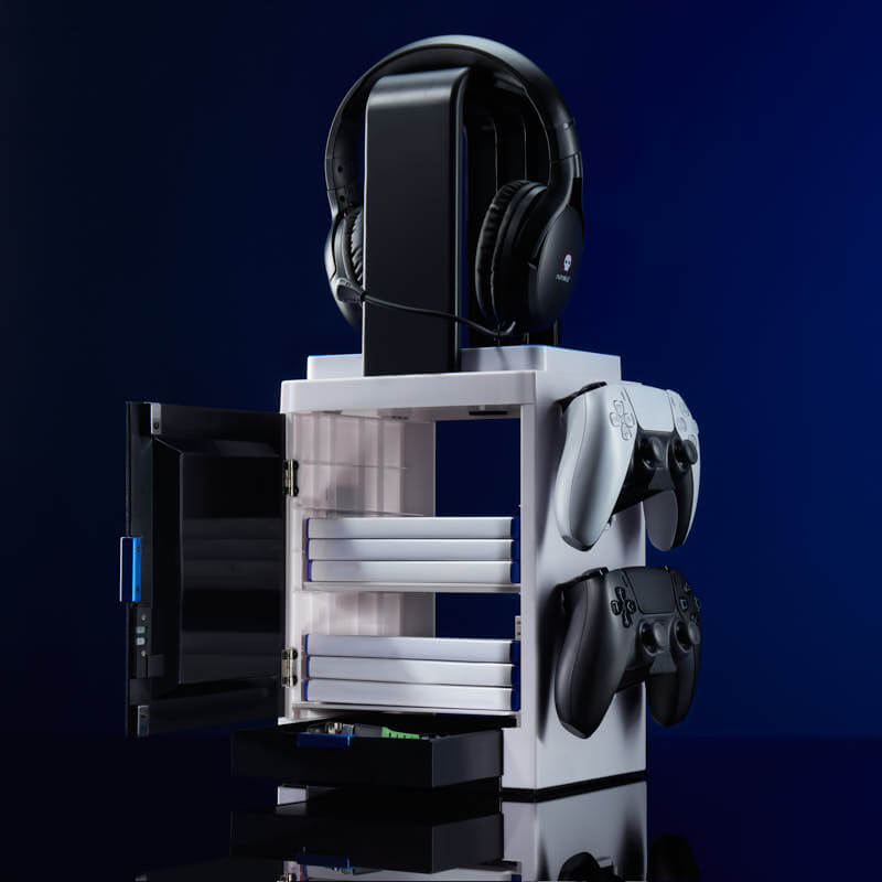 LED Light Gaming Locker for PS5 & PS4 | Numskull