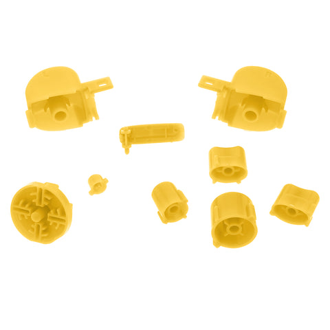 Replacement Button Set For Nintendo GameCube Controllers - Yellow | ZedLabz