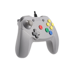 Brawler64 V2 wired Controller gamepad for Nintendo 64 [N64] - Grey | Retro Fighters