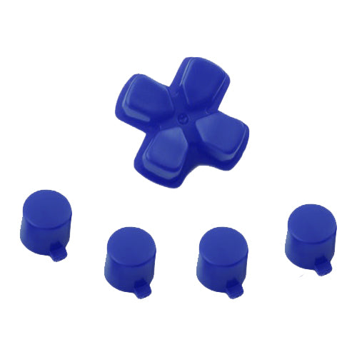 Replacement D-pad & Action Button Set For Sony PS4 Controllers - Blue | ZedLabz