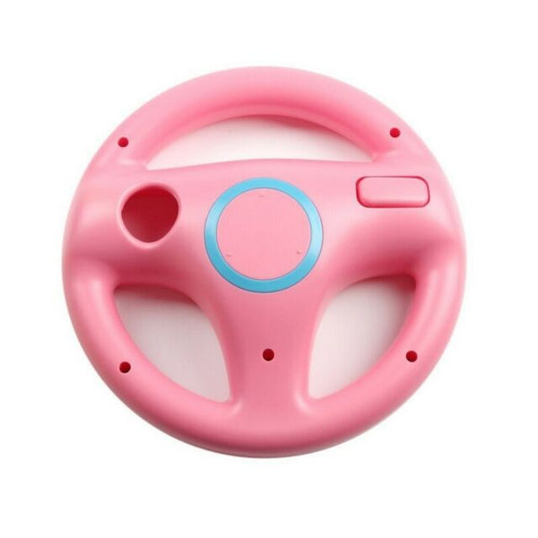 Racing Steering Wheel for Nintendo Wii controller wireless - 2 pack Pink | ZedLabz