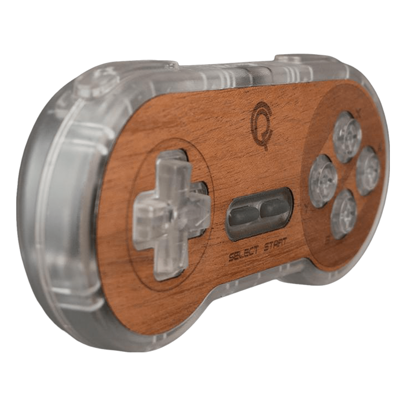 Real wood veneer kit for 8bitDo SN30 SNES wireless controller | Rose Colored Gaming - 8